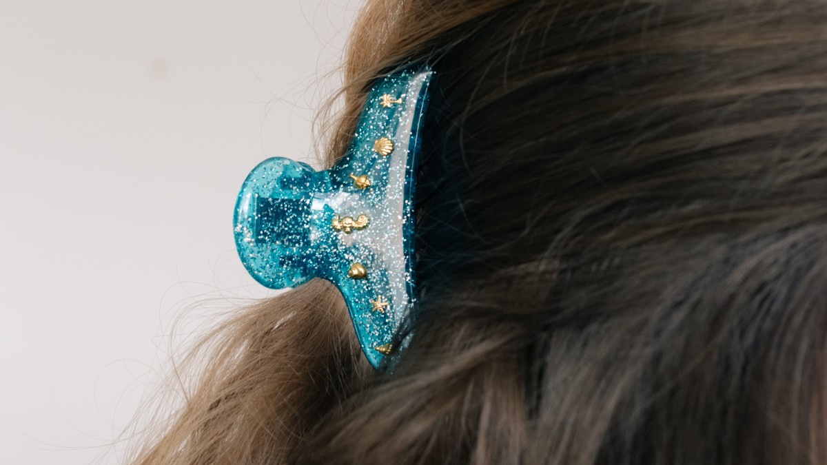 Pince à cheveux couleur bonbon clip côté fille mignonne pince en tissu