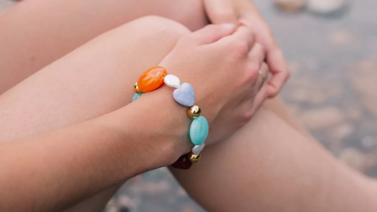 Schéma Bracelet mix de perles vintage