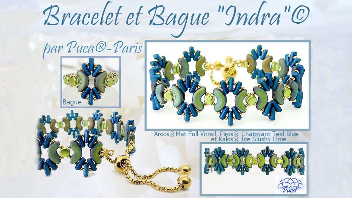 Bracelet et bague Indra par Puca®