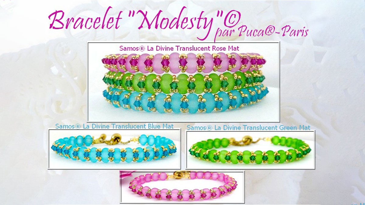 Bracelet Modesty avec Samos® par Puca®