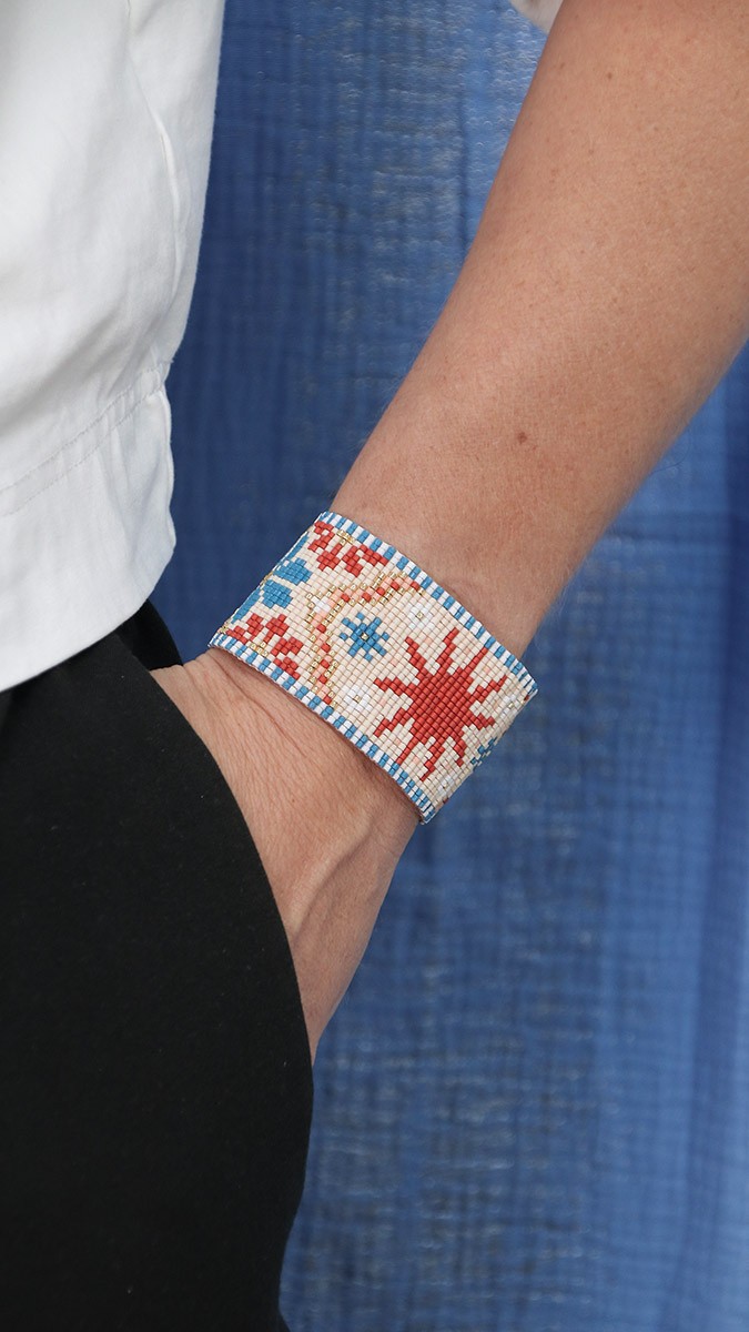 Schéma Bracelet tissage Miyuki Soleil au métier à tisser Schéma Bracelet tissage Miyuki Soleil au métier à tisser