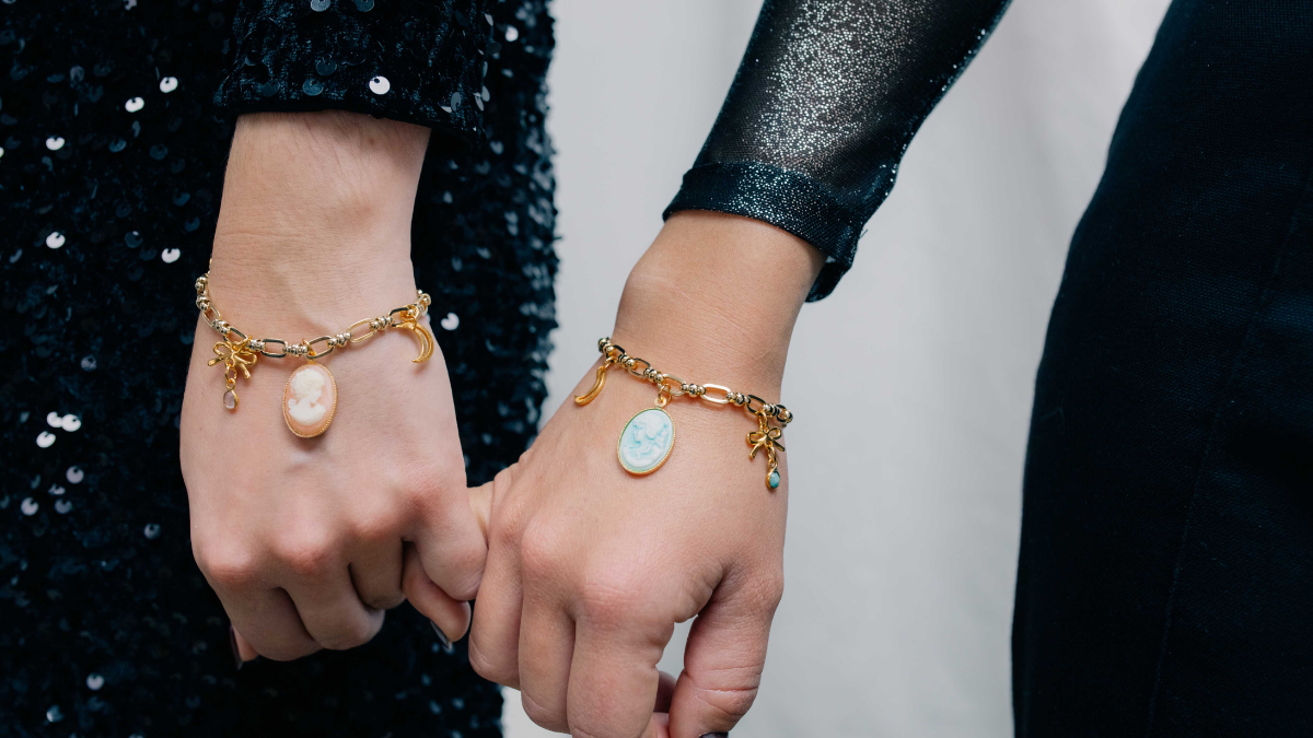 Bracelet Fantaisie Vintage à Breloques – Style Unique Et Original