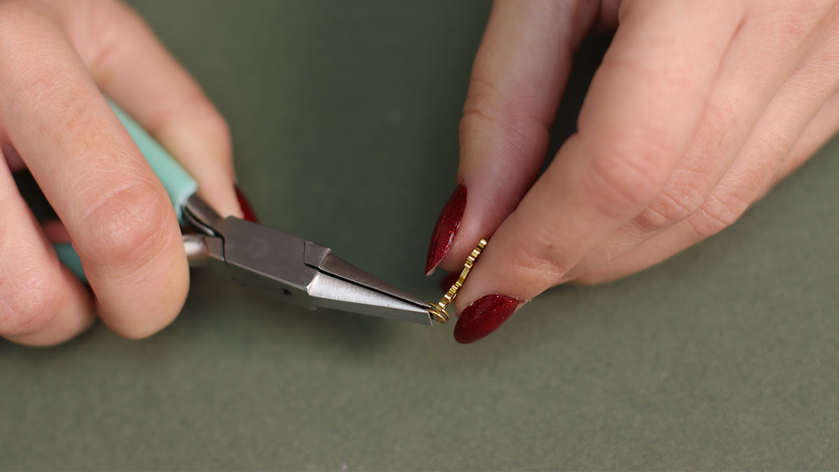 Marqueur de maille pour tricot : Etape 1