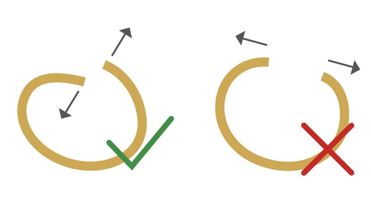 Boucles d'oreilles Cœur Léopard : Etape 1