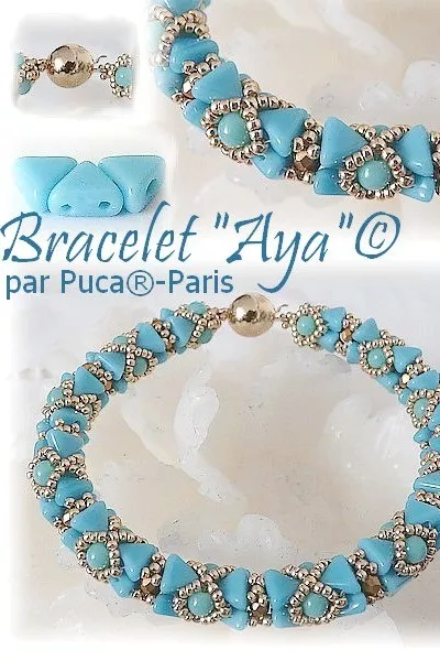Schéma Bracelet Aya par Puca® Schéma Bracelet Aya par Puca®