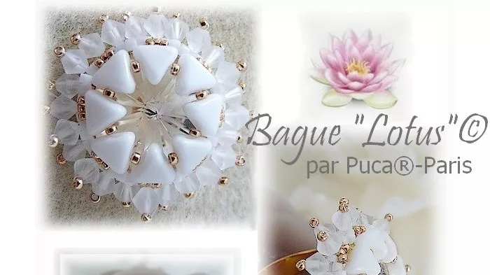 Bague Lotus par Puca®