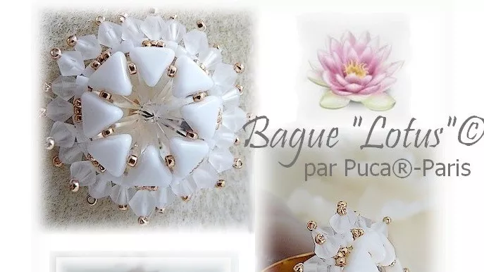 Schéma Bague Lotus par Puca®