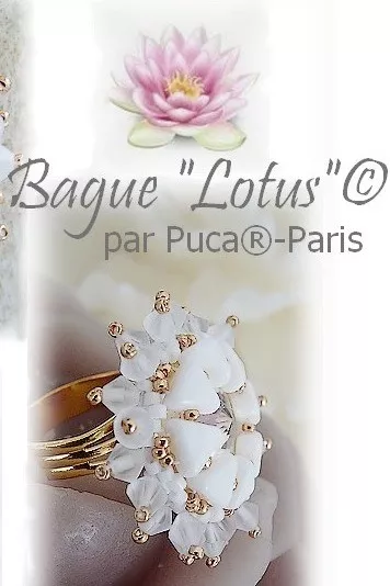 Schéma Bague Lotus par Puca®