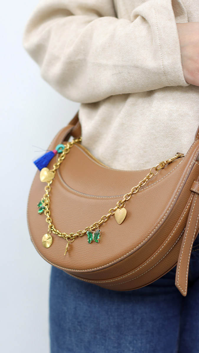 Bijou de Sac chaîne porte-clés et breloques