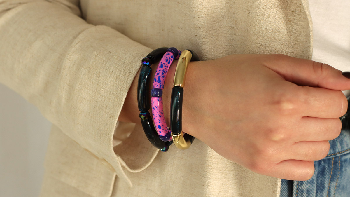 Lot De 2 Bracelets élastiques En éponge – Absorbants, 15,2 Cm, Pour Sport, Cosplay, Unisexe