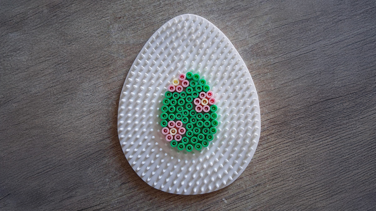 DIY Pâques : créez une déco en perles Hama : Etape 6