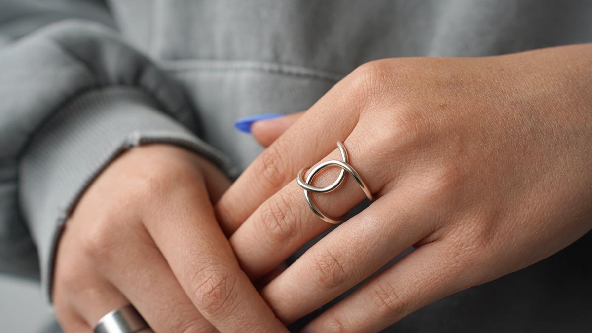 Schéma Tuto - Bague entrelacée en argent 925