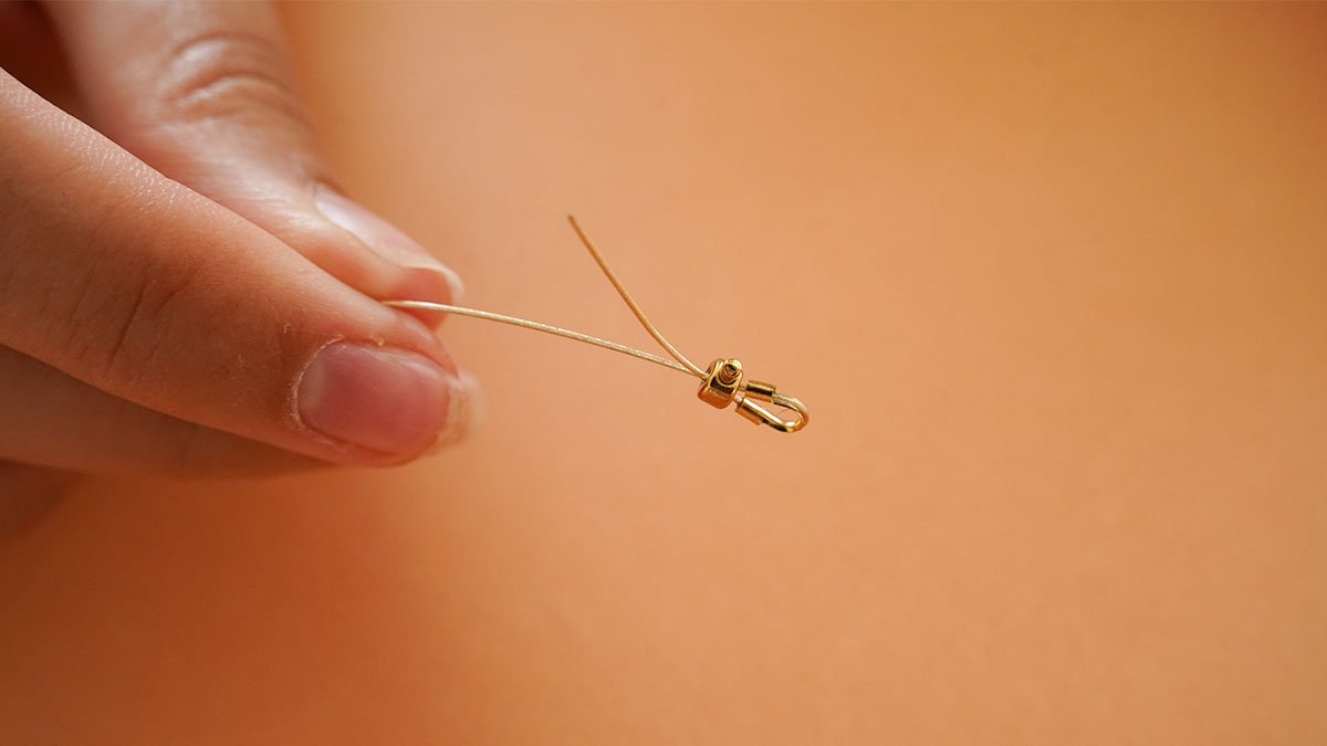 Bracelet en pierres naturelles et perle fleur : Etape 1 Bracelet en pierres naturelles et perle fleur : Etape 1