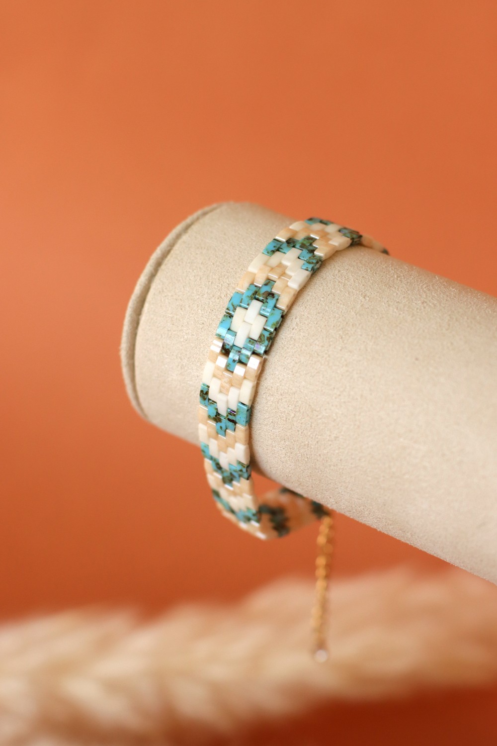 Schéma Bracelet Perles Half Tila Miyuki