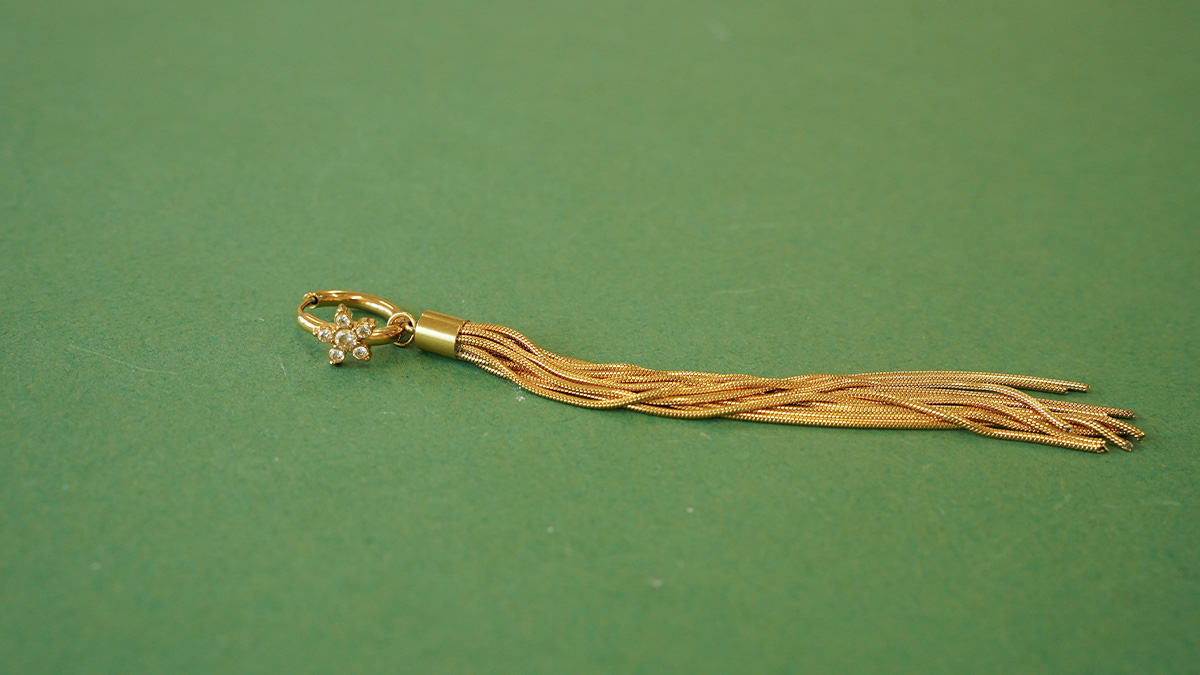 Boucles d'oreilles franges serpentine : Etape 6 Boucles d'oreilles franges serpentine : Etape 6