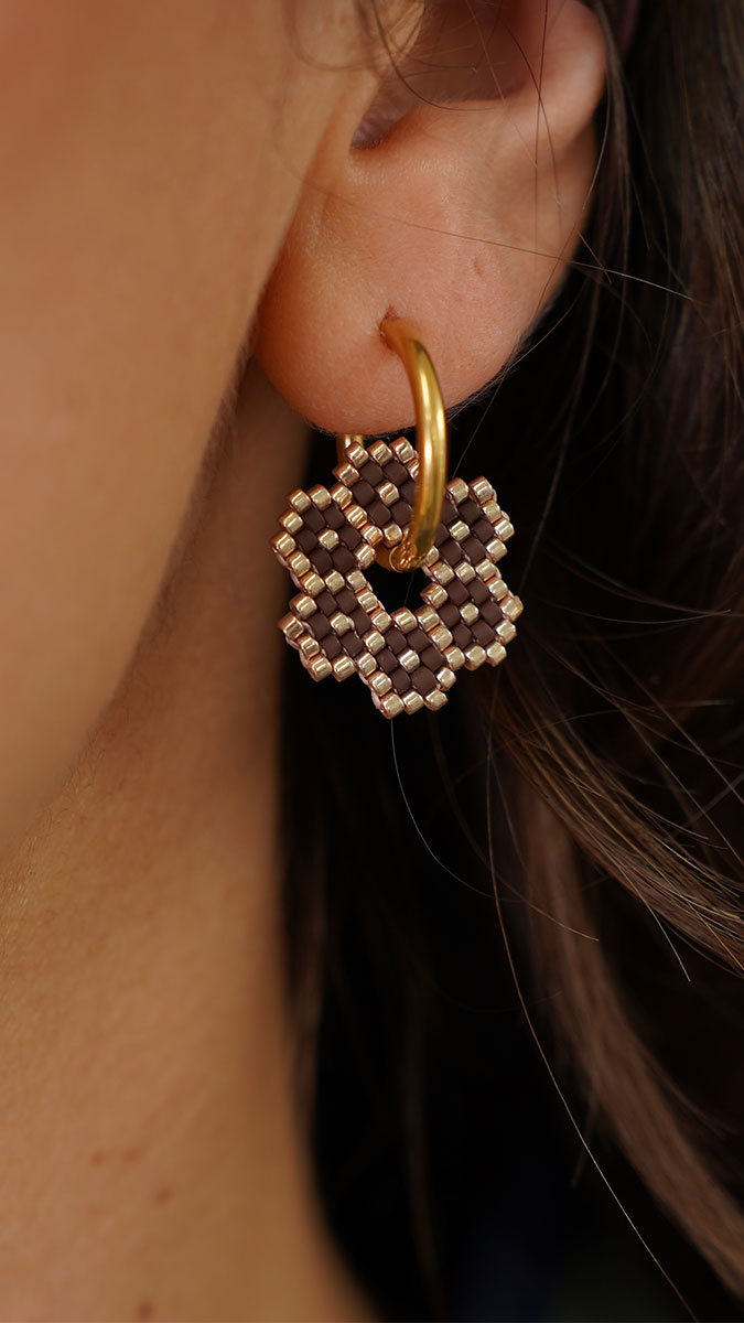 Schéma Fleurs interchangeables en tissage