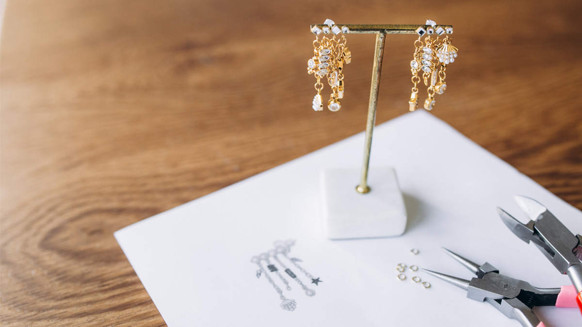 DIY Boucles d’oreilles dorées chics et tendances - Perles & Co