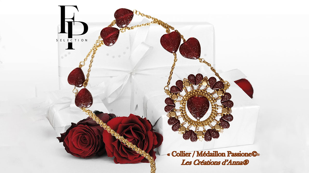 Collier médaillon Passione Collier médaillon Passione