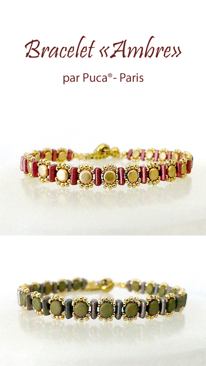 Schéma Bracelet Ambre par Puca® Schéma Bracelet Ambre par Puca®