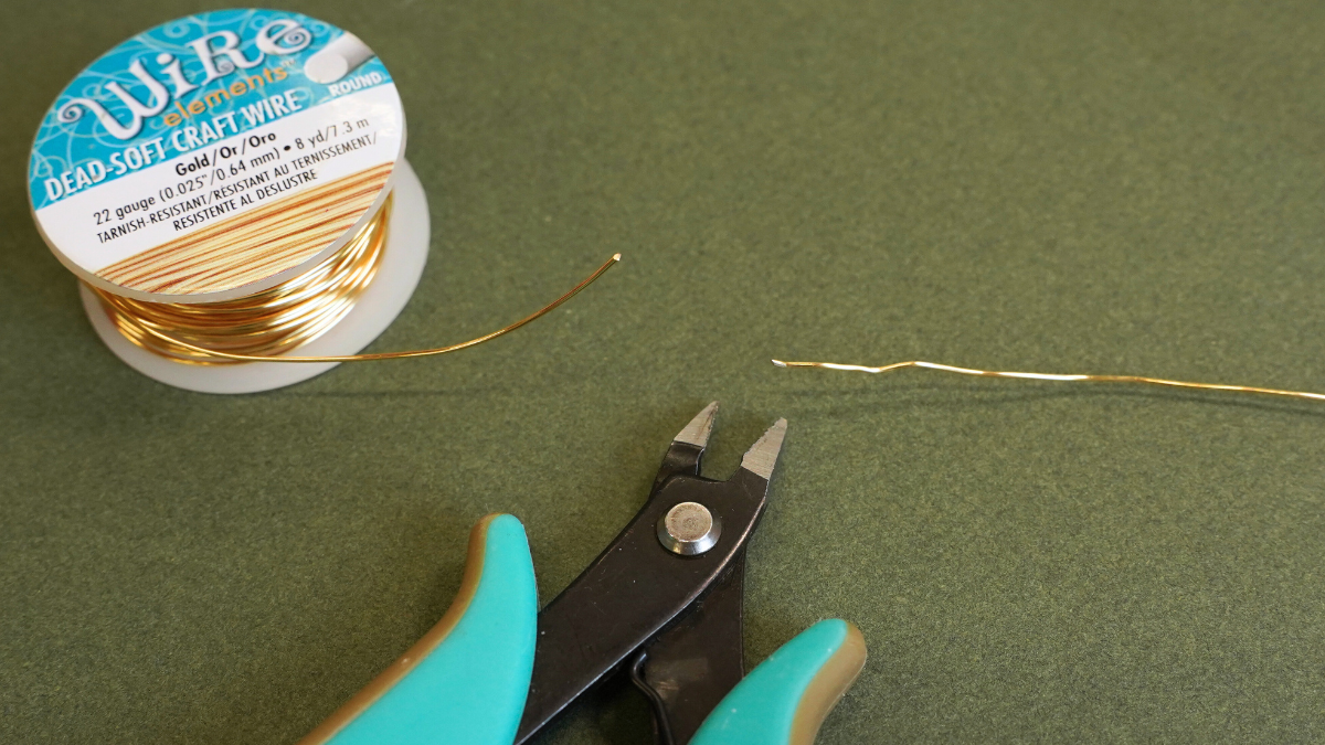 DIY Bague cœur et perles en pierre gemme : Etape 2