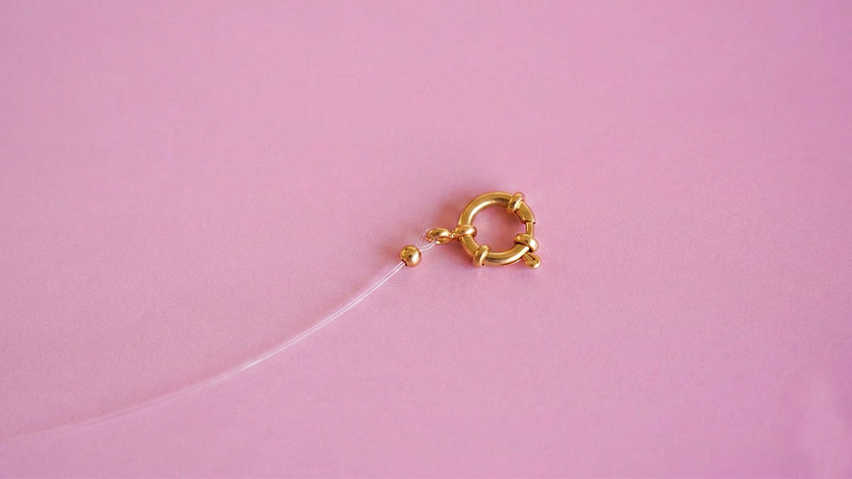 Assortiment de bracelets en pierres naturelles : Etape 1