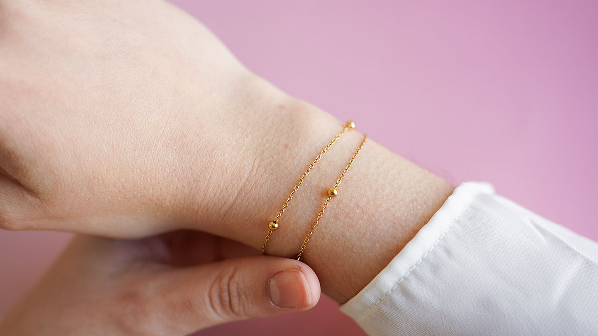 Assortiment de bracelets en pierres naturelles : Etape 6