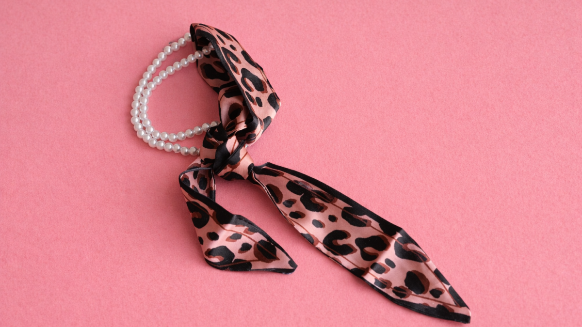 DIY Collier perles nacrées & foulard : Etape 5