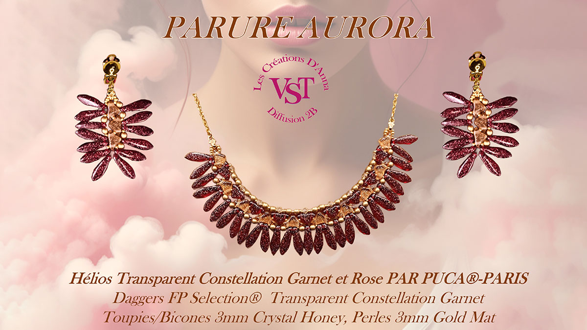Parure Aurora par Les Créations d'Anna®