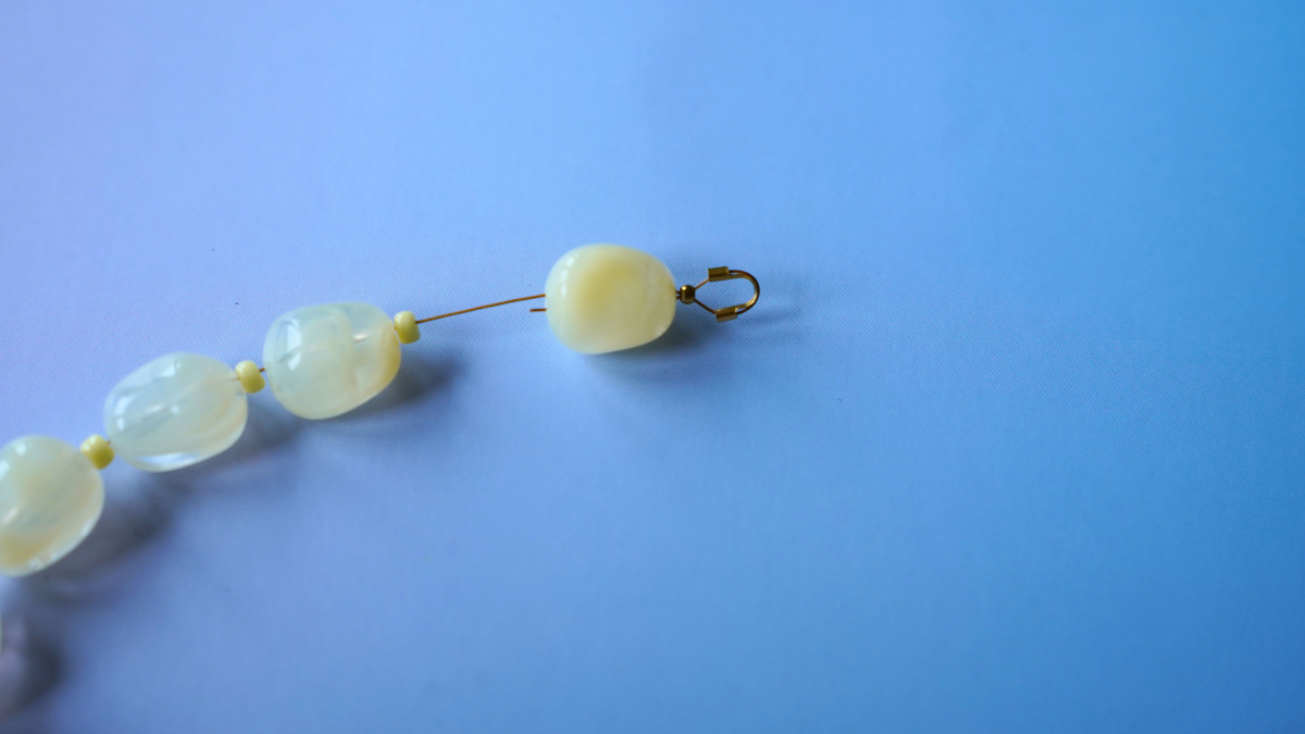 Collier charm's personnalisable : Etape 2