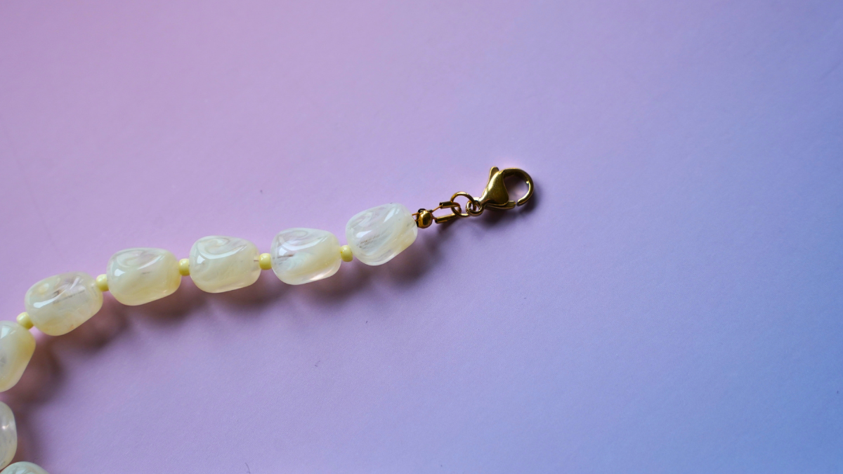 Collier charm's personnalisable : Etape 3