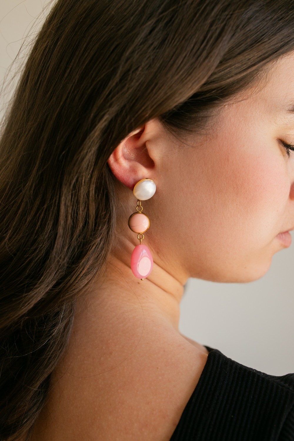Tutoriel DIY : 3 modèles de boucles d'oreilles avec perles et cabochons en résine