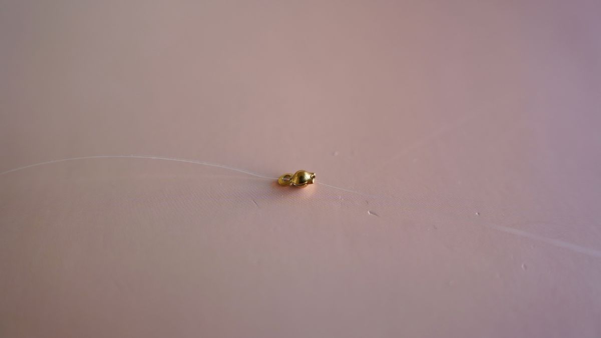 Bijou de sac avec pendentif brodé : Etape 2