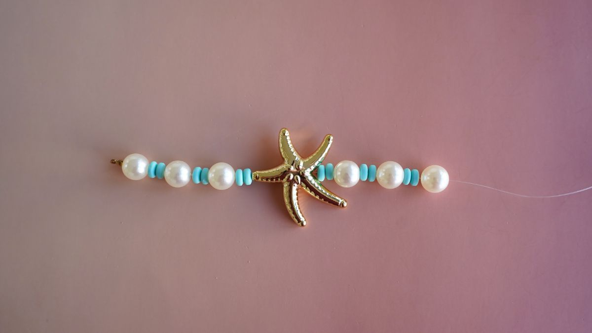 Bijou de sac avec pendentif brodé : Etape 4