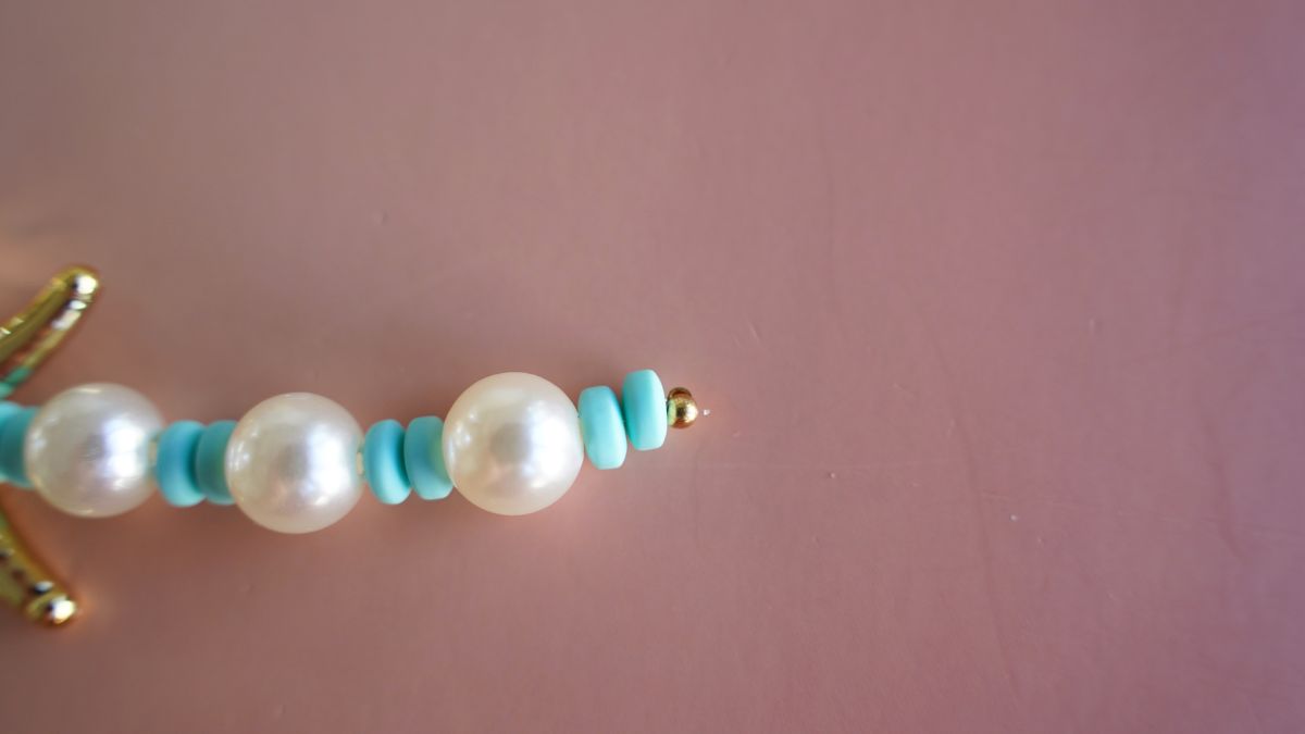 Bijou de sac avec pendentif brodé : Etape 5