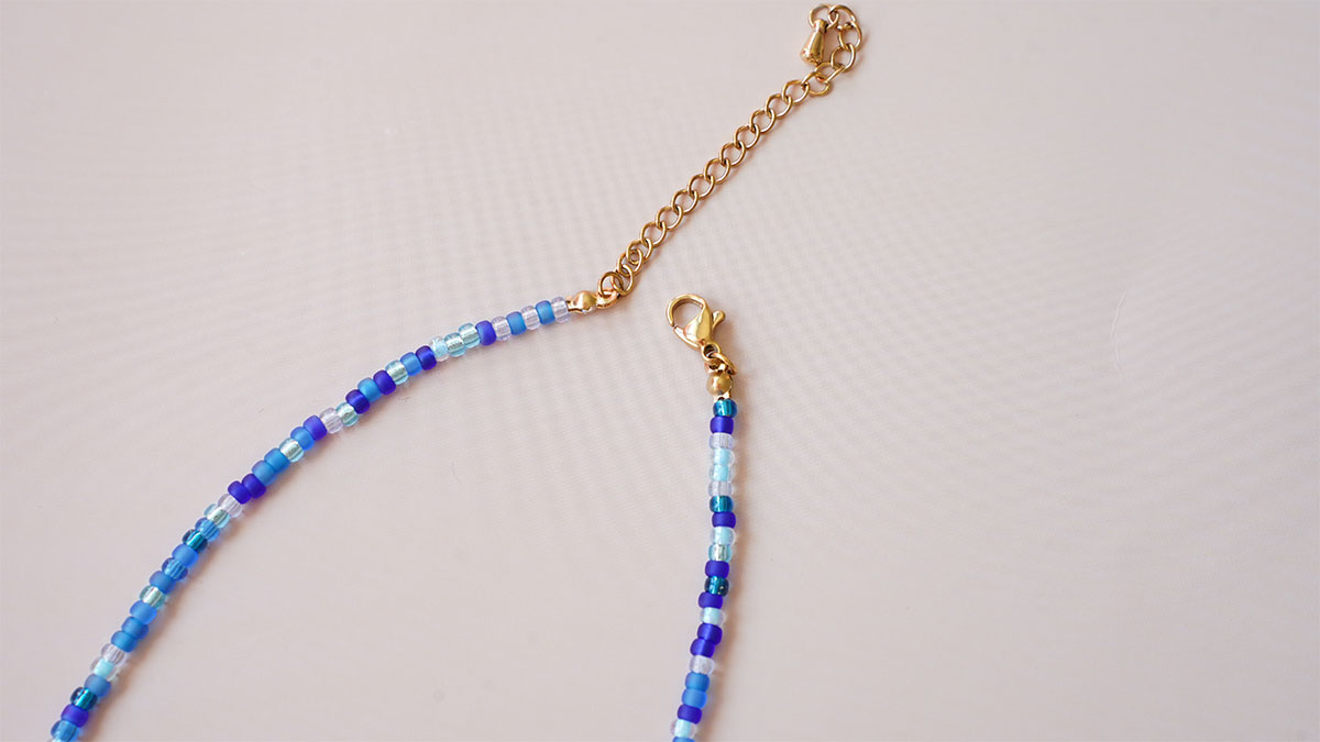 Stacking collier pour l'été : Etape 5