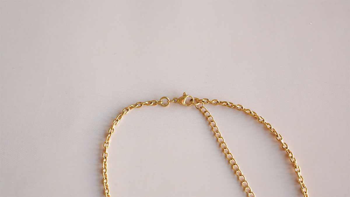 Stacking collier pour l'été : Etape 8