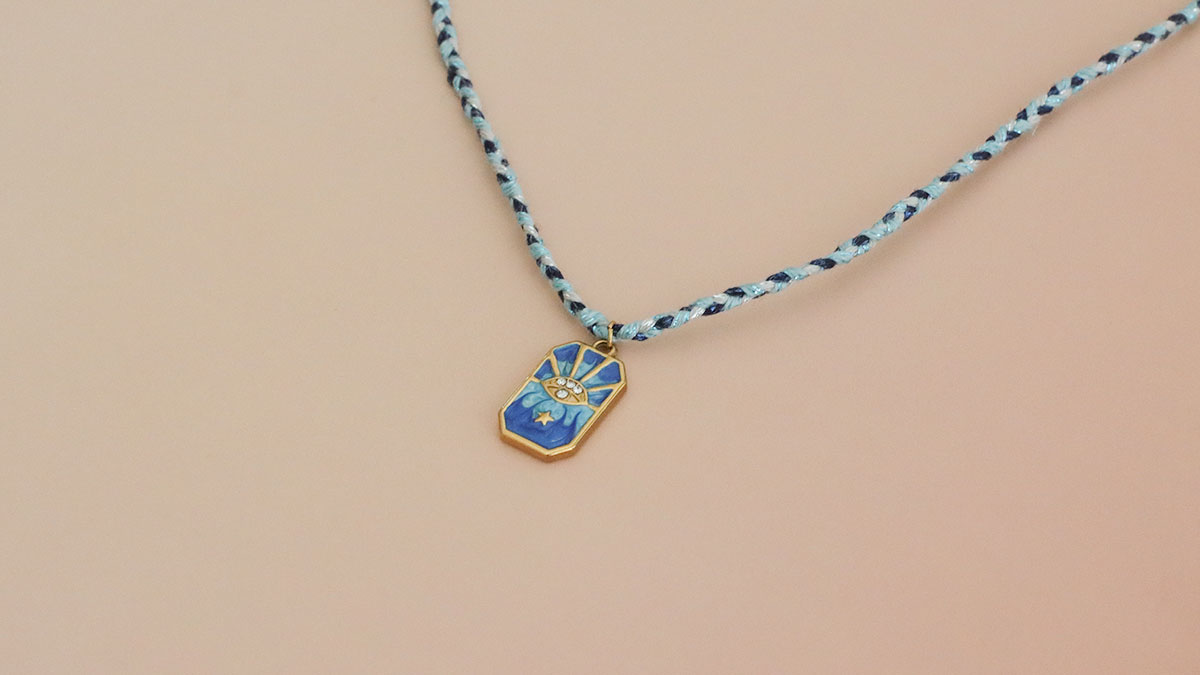 Stacking collier pour l'été : Etape 10