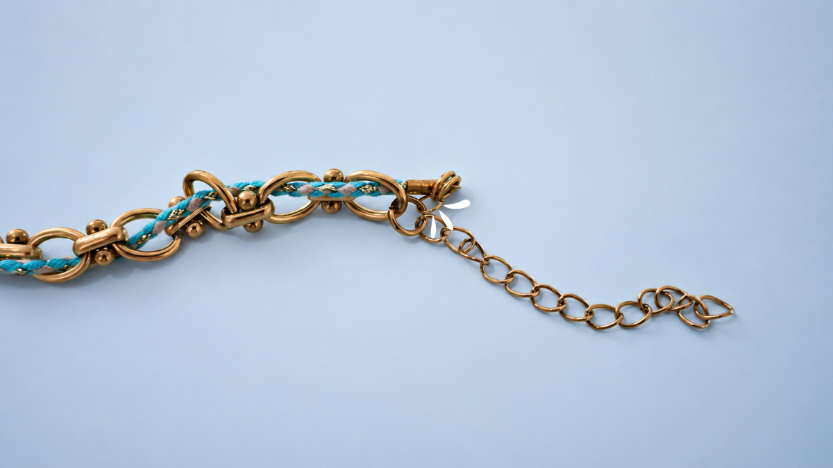 Bracelet cordon charms : Etape 5 Bracelet cordon charms : Etape 5