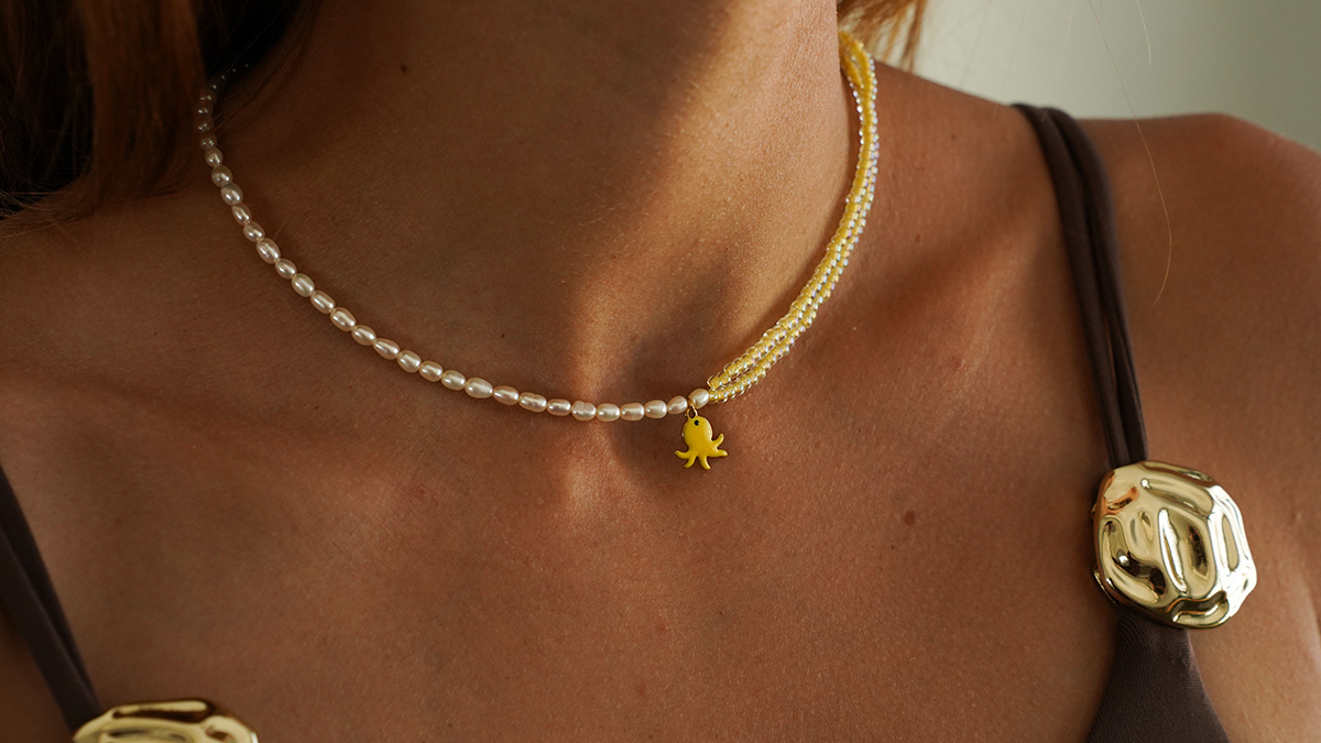 Collier perles Miyuki et perles d'eau douce — Tutoriel bijoux DIY facile