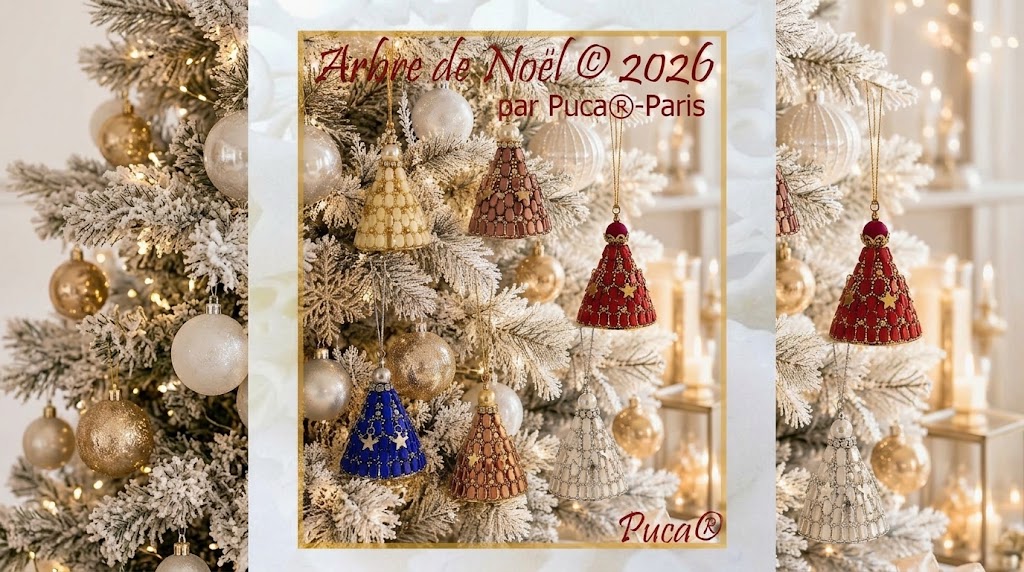 Schéma Arbre de Noël par Puca® Schéma Arbre de Noël par Puca®