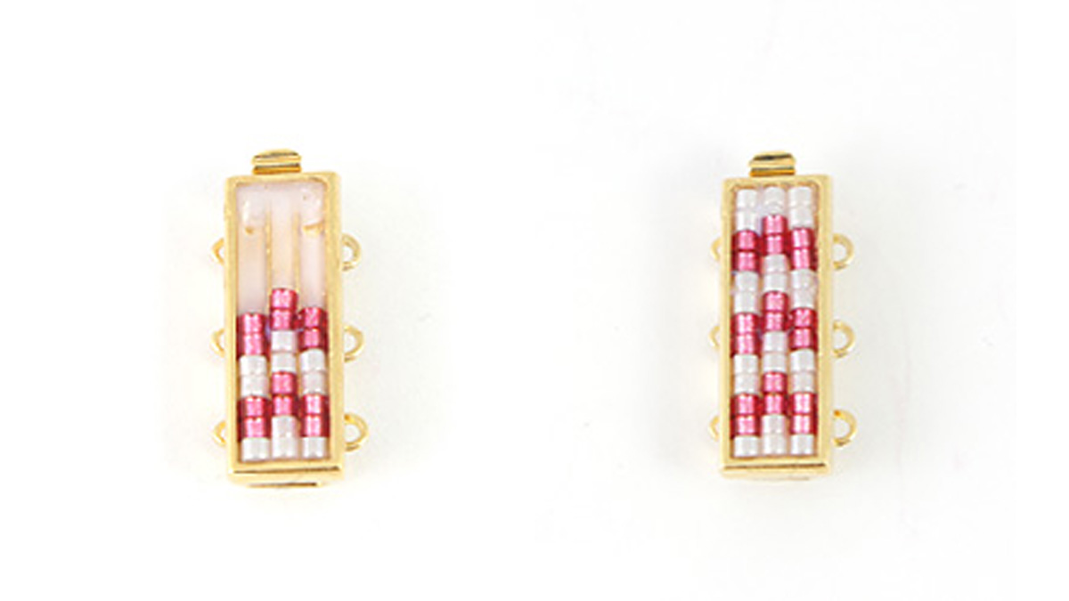 Collier Multirangs Pendentif PureCrystal : Etape 2