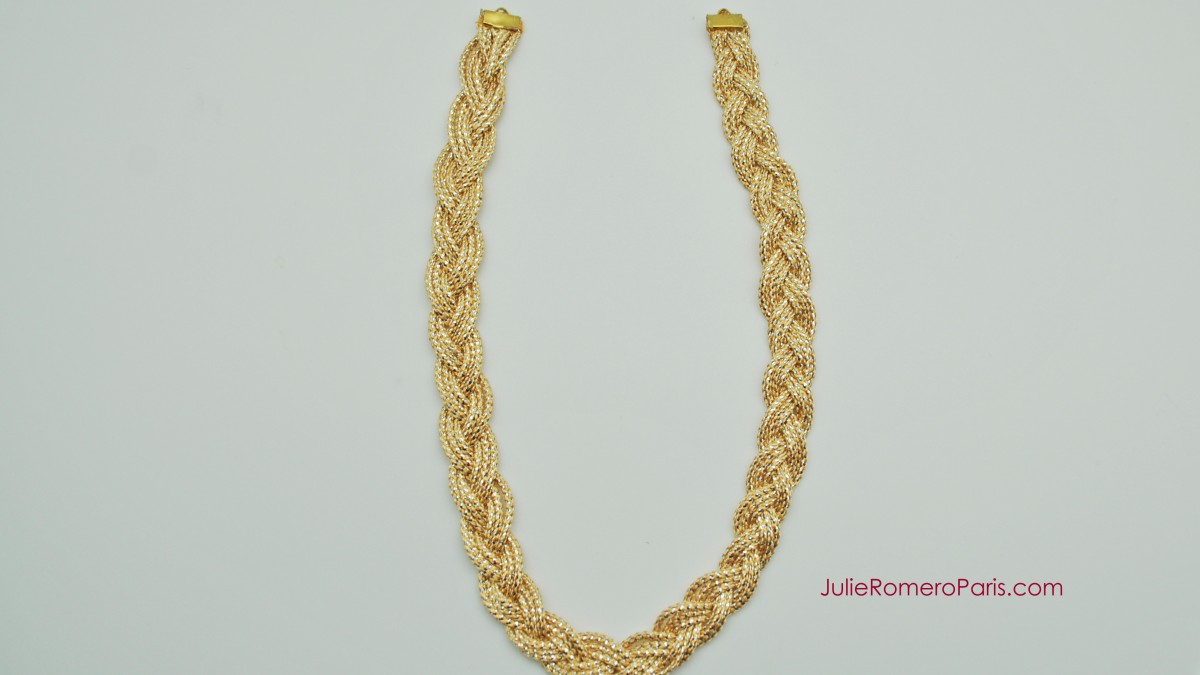 Headband rocailles Toho et chaîne strass PureCrystal : Etape 6 Headband rocailles Toho et chaîne strass PureCrystal : Etape 6