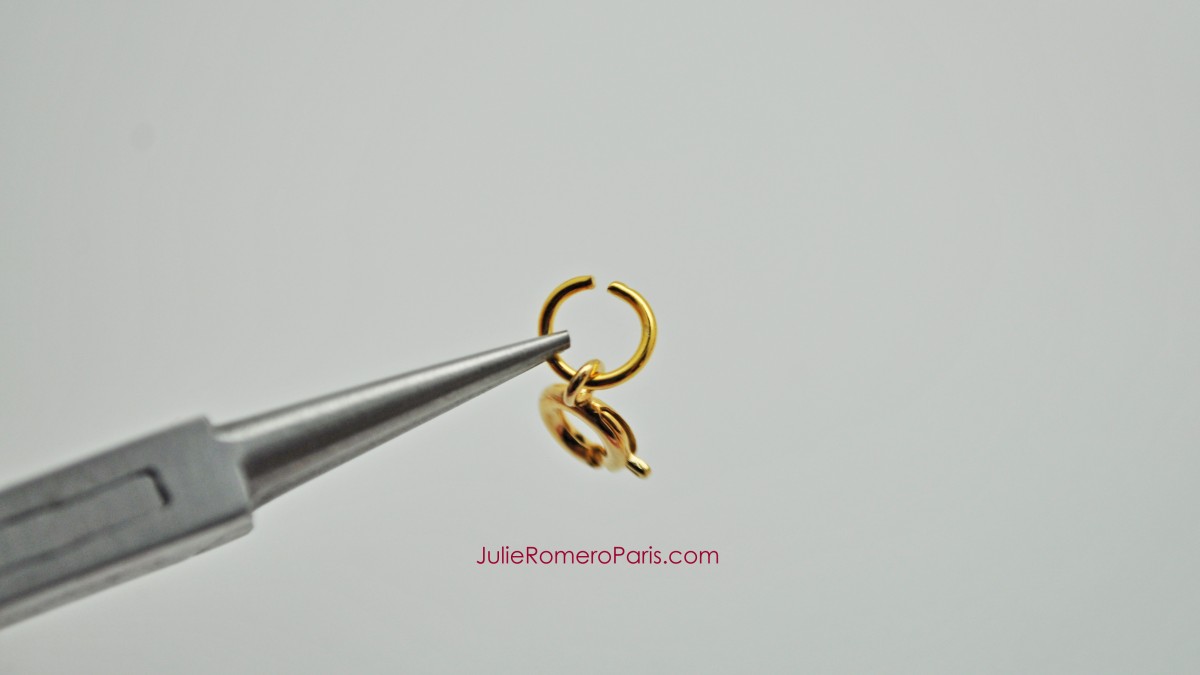 Headband rocailles Toho et chaîne strass PureCrystal : Etape 15 Headband rocailles Toho et chaîne strass PureCrystal : Etape 15