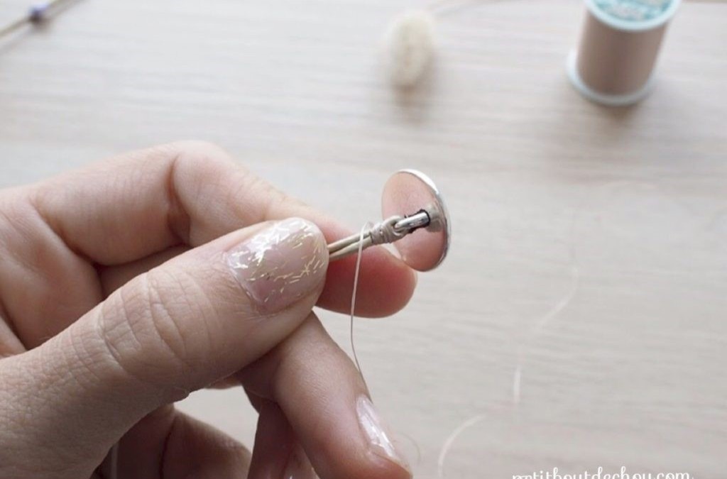 Bracelet wrap tendance avec Miyuki Quarter Tila, spike beads PureCrystal et Amos® par Puca® : Etape 1