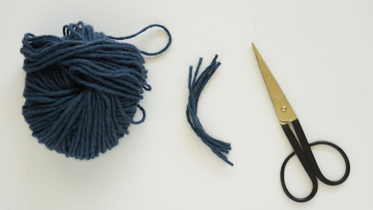 DIY facile : customisation d'une pochette au point noué par Julie Robert : Etape 4 DIY facile : customisation d'une pochette au point noué par Julie Robert : Etape 4