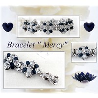 Schéma Bracelet Mercy avec des perles IOS® et Amos® par Puca®