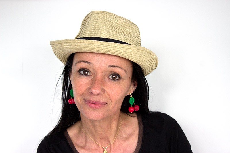 Schéma Boucles d'oreilles cerises en Fimo Schéma Boucles d'oreilles cerises en Fimo