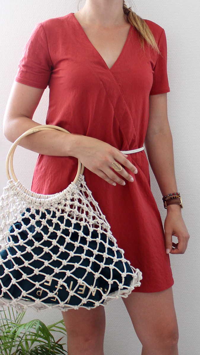 Tutoriel macramé facile : Sac filet à provision
