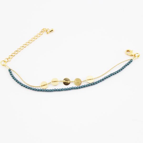 Bracelet avec des perles nacrées PureCrystal Tahitian Look Pearl : Etape 4