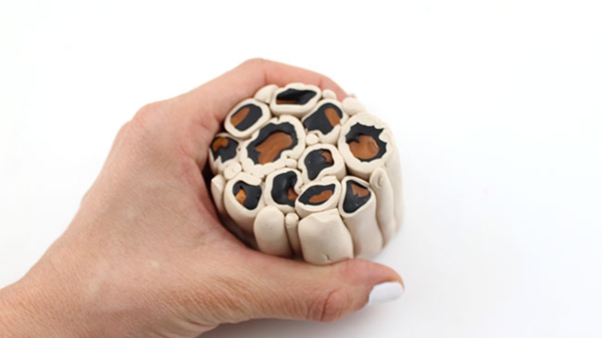 Parure de bijoux fantaisie Fimo motif cane léopard : Etape 6 Parure de bijoux fantaisie Fimo motif cane léopard : Etape 6